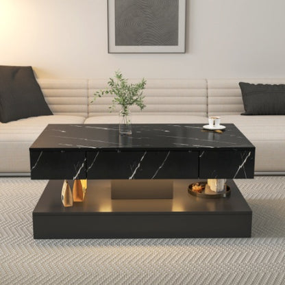LED Coffee Table,Modern Coffee Table For Living Room,Living Room Tables | Sizonic
