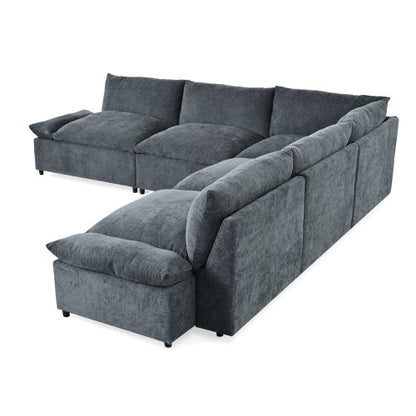 Durable Polyester Upholstery, Plush Cushions, Hidden Storage Compartments, Living Room, Lounge | Sizonic