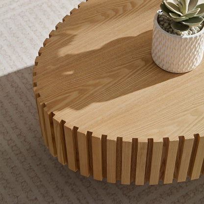 Modern Handmade Drum Coffee Table | Sizonic