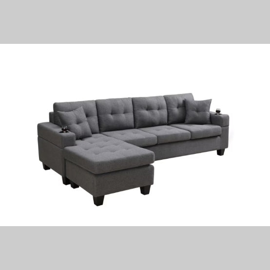 Fabric Sectional Sofa | Sizonic