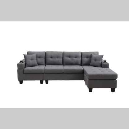 Fabric Sectional Sofa | Sizonic