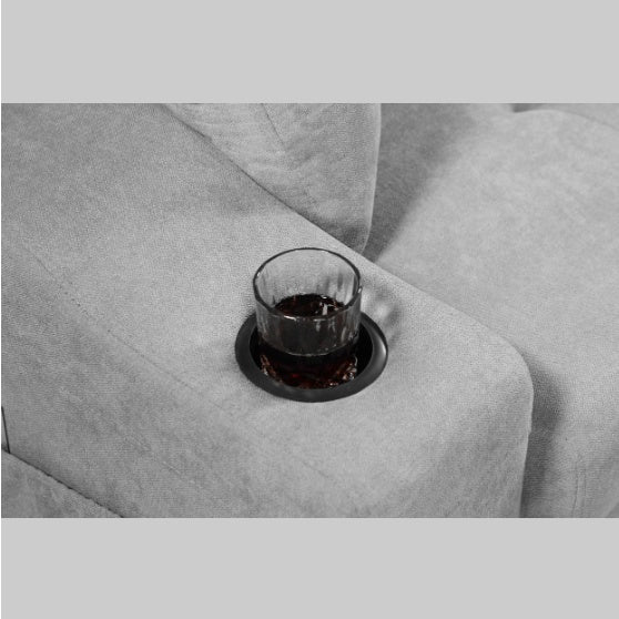 Convertible Sectional Sofa With Armrest Storage | Sizonic
