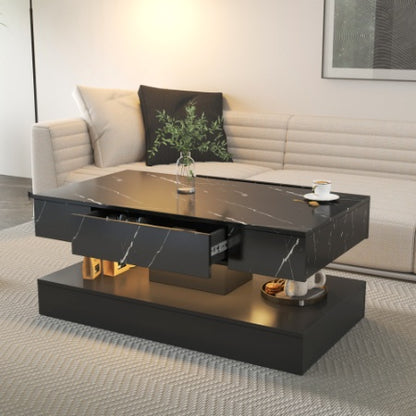 LED Coffee Table,Modern Coffee Table For Living Room,Living Room Tables | Sizonic